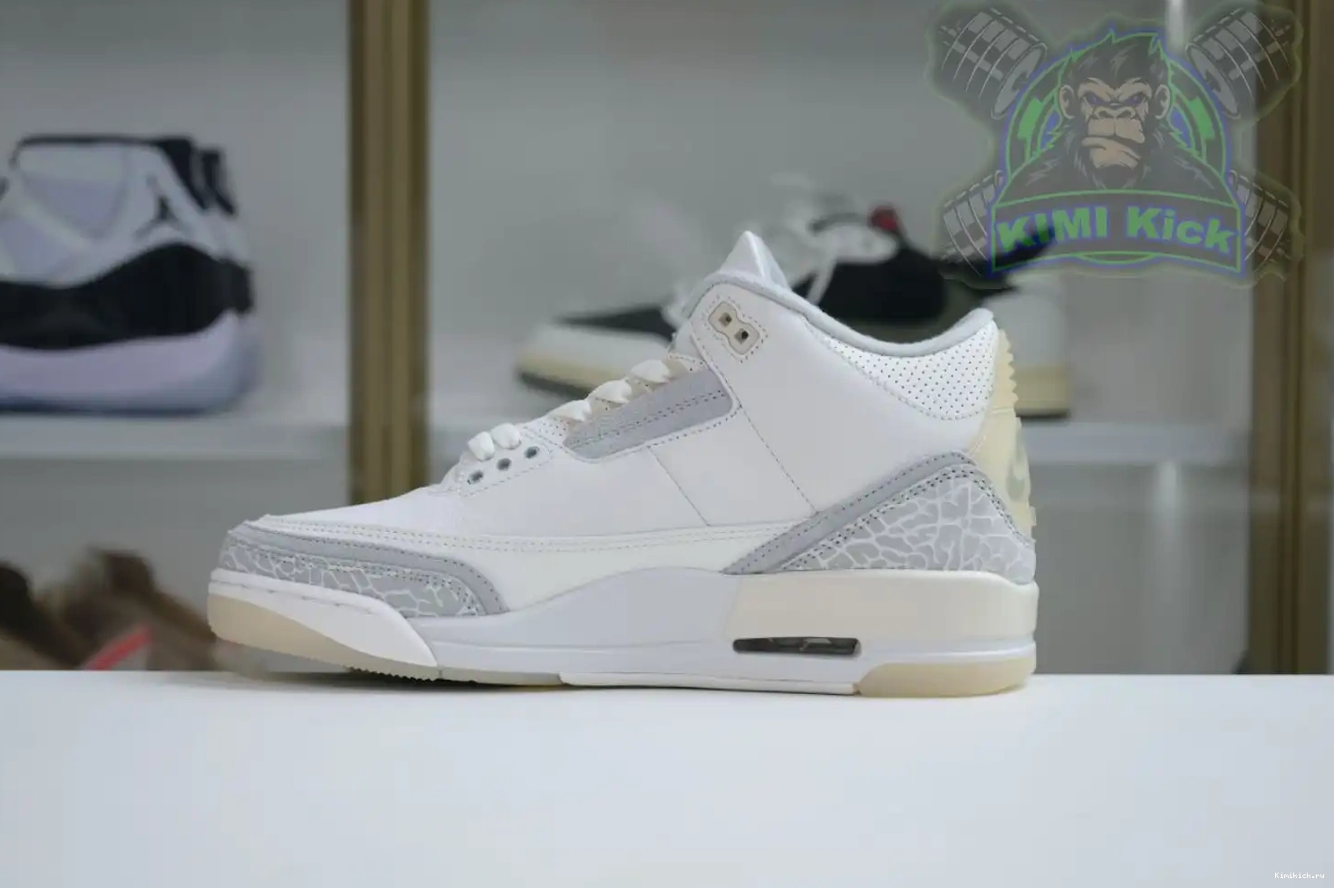 Air Jordan 3 Kimikick Craft“Ivory” 0605